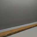 Ivilon Drapery Window Curtain Rod - End Cap Style Design 1 Inch Pole. 72 to 144 Inch Color Black