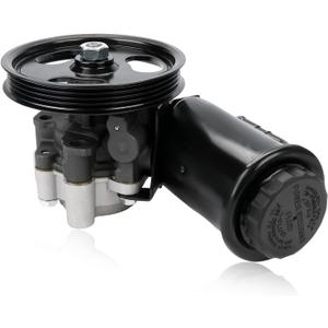 Power Steering Pump with Pulley & Reservoir Compatible with Toyota Tacoma 1995 to 2004, Compatible with Toyota T100 1995 to 1998, 4Runner 1996 to 2002, Replacement for 4432004051, 21-5229
