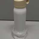 Water Bottle with Twist Lid Insulated Stainless Steel 20oz,Travel Water Bottles for Sports & Gym, Gift for Women Men Birthday Christmas (White)