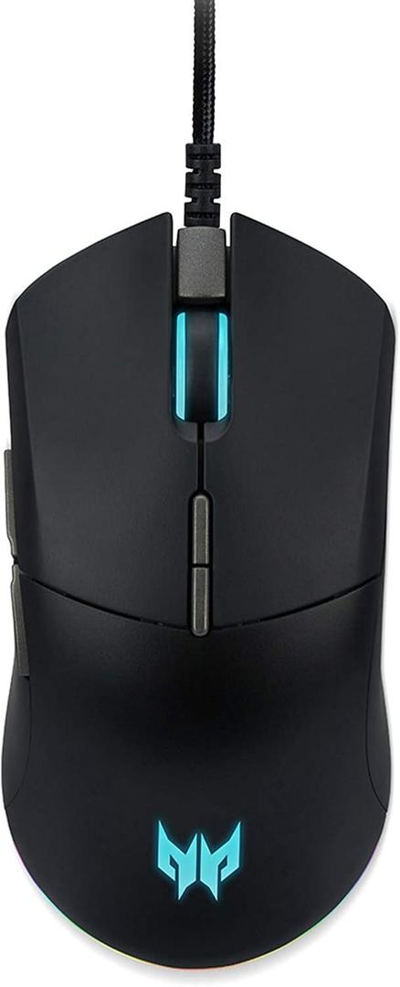 Acer Predator Cestus 330 Gaming Mouse with PixArt 3335 Sensor, Adjustable DPI Settings, 16.8 Million RGB Color Lighting Combinations & NVIDIA Reflex
