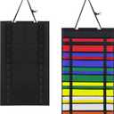 Karate Belt Display Rack, Martial Arts Belt Display Holds 12 Belts, Taekwondo Belt Display Rack, Karate Belt Holder (Belt Not Included)