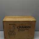 CRANDDI Professional Commercial Blender, Max 1500W, 80oz Pitcher, Powerful Blender with Tamper for Smoothie, Ice Crushing, Variable 9 Speeds Control,110V, K96, Black