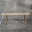 Artissance Home Vintage Noodle Bench, Weathered Natural Wood Finish (Size & Color Vary)