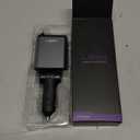 LISEN Retractable Car Charger, Gifts for Him Her, Cars Adapter USB C Fast Charger Travel Essentials Car Accessories for Men Women Gifts for iPhone 17 16 15 14 13 12, Samsung S26 (Grey)