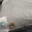 KeaBabies 2-Pack Toddler Pillows 2 Year Old to 5-13x18 Soft Organic Cotton Kids Pillow for Sleeping, Travel, School, Daycare, Nap, Toddler Bed, Machine Washable, Without Pillowcase (Gray Rainbow)