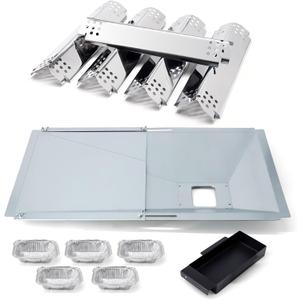 Replacement Parts for Nexgrill 720-0882A 720-0888N 720-0888S 720-0896 720-0888, Grease Tray Drip Pan & Heat Plates for Nexgrill 5 Burner 720-0882A Gas Grill