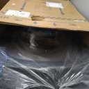Boss Captains Chair In Black Vinyl W/ Casters