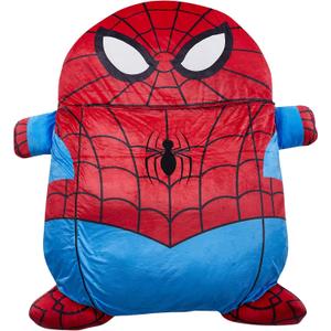 Marvel Spiderman Oversized Floor Lounger for Kids,Soft Plush Chair with Pillow and Cushion,Comfortable Portable Nap/Play Mat Marvel Spiderman Oversized Floor Lounger for Kids,Soft Plush Chair with Pillow and Cushion,Comfortable Portable Nap/Play Mat