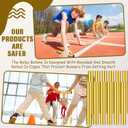 Hanaive 12 Pieces Relay Baton Sports Aluminum Track Baton Field Race Equipments for Running Race Team Corrosion Resistant for Students Office Clark Running Outdoor Field Race Tools