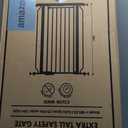 Regalo Safety 36" Extra Tall and 49" Wide Baby Gate for Doorways & Bottom of Stairs, Pressure Mounted Walk Through Baby Gate for Toddlers & Pets, Tested & Safe, American Designed, American Owned