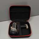 FORTO Compact Rechargeable Spotlight with Adjustable Focus, Handheld Spot Light with Stand, 823m Range, 3 Light Modes and LED Spot Lights Outdoor for Boating Hunting Camping Hiking (Brown)