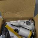 InoKraft Paint Sprayer, 600w HVLP Sprayer Includes 3 Patterns & Whole Cleaning kit for House Painting, Furniture, Cabinets, Compatible with Stains and Latex Paints,1200ml (White Gray)