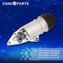 3.0L Aluminum Oil Cooler Filter Housing Compatible with 2006-2008 Audi A4 2006-2011 Audi A6 2009-2017 Audi Q5 Replace# 06E115405A 06E115405C 06E115405K