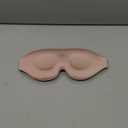 YIVIEW Sleep Mask for Side Sleeper, Complete Light Blocking 3D Pink Sleeping Eye Mask, Soft Breathable Eye Cover for Women Men, Relaxing Zero Pressure Night Blindfold