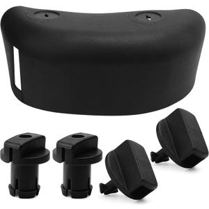 591646 Cover Air Cleaner compatible with Briggs & Stratton lawn mower models 215802-0005-F1 215802-0015-G1 and More (black)