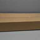 Heavy Duty Curtain Rods, 1 1/8 Inch Diameter Single Curtain Rod 72-144Inch(6-12ft) Extendable Length with End Caps Adjustable Modern Brackets-Warm Gold