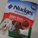 Blue Buffalo Nudges Jerky Cuts Dog Treats, Made in the USA with Natural Ingredients, Steak, 16-Oz Bag, BB Date 02/18/2027