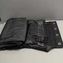 FENTEC 1 Pack 8 Shelves Over The Door Shoe Organizer, 68" Exlarge Deep Pockets Hanging Shoe Organizer, Shoe Rack for Closet, Shoe Holder for Boots, Over Door Organizer in Home, RV, Dorm, Black