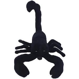 JIANEEXSQ Realistic Scorpion Plush Toy, Lifelike Scorpion Stuffed Animal, Plush Model Animal Doll, Kids Gift (Small)