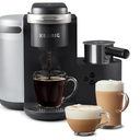 Keurig K-Cafe Single-Serve K-Cup Coffee Maker, Latte Maker and Cappuccino Maker, Comes with Dishwasher Safe Milk Frother, Coffee Shot Capability, Compatible with all Keurig K-Cup Pods, Dark Charcoal