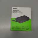 Belkin Portable Charger Power Bank USB C, 10000 mAh w/Integrated Cable, 20W Fast Charge USB-C Power Delivery, iPhone Charger, Apple iPhone 17, Air, Pro, Pro Max, iPad, Samsung Galaxy S25 - Black