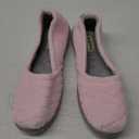Dearfoams Women's Comfort Memory Foam Indoor Outdoor Katie Slip On Loafer Ballet Slipper 9-10 (Pink)
