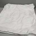 25pcs Polyester Cloth Napkins - 17 x 17 inch White Dinner Washable Napkins with Hemmed Edges for Restaurant/Wedding/Hotel(25,White)