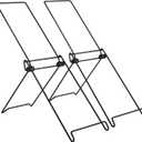 2 Pack Solar Panel Stand - Solar Panel Mount Brackets  Portable & Adjustable Rack for Solar Panels  Lightweight, Easy Setup, No Installation Needed