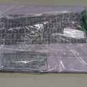 BYCeKe for MacBook Pro 14 inch Case 2026-2021 M5 M4 M3 M2 M1 A3434 A3112 A3185 A3401 A2918 A2992 A2779 A2442,Checkered Textured Cream Leather Hardshell & Keyboard Cover for Mac Pro14, Checkerd Lavender