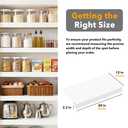 SpaceAid Wire Shelf Covers for Pantry Rack, 20" W x 12" D, White 5pcs
