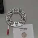 Orion Motor Tech 5x4.5 Wheel Spacers, 1 Inch Spacers with 1/2-20 Studs Compatible with Jeep Wrangler TJ YJ Grand Cherokee Ford Explorer Mustang Ranger, 82.5mm Center Bore Wheel Spacer Kit Set of 2