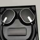 Active Noise Cancelling Headphones,120H Playtime Bluetooth 6.0 Wireless Headphones with Power Display & 6-Mic ENC Calls, 360 Spatial Audio Over Ear Headphones Foldable Headset for Travel Office Game