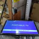 22 inch TV, Portable TV with Upgraded Antenna, HDMI/USB/AV Input | 2 in 1 Stand, Small Television for Kitchen, Home, Cars, RV, Office