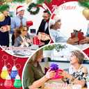 Aurelema 60 Sets Easter Religious Jesus Gifts Bulk Jesus Loves You Light Bulb Shaped Stress Ball Keychains with Christian Cards Organza Bags for Church Prizes Easter Egg Fillers