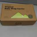 KeaBabies Baby Wrap Carrier - All in 1 Original Baby Carrier Newborn to Toddler Sling, Easy to Wear, Hands Free Bonding, Lightweight, Breathable Infant Wraps (Pink Daisies) (One Size, Pack of 1)