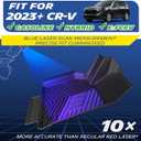 Michelin Vehicle Mats, Premier Series All-Weather TPE Custom Fit Liner for Honda CR-V Gasoline & Hybrid & e:FCEV 2023-2026 Floor Mats (7 Piece)