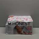 The Honest Company Comfort Dry Disposable Diapers for Sensitive Skin, Hypoallergenic, Rose Blossom + Tutu Cute, Club Box Size 1 (8–14 lbs), 78 Count