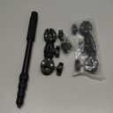 BRDRC Motorcycle Mount for Insta 360 X4 X5, Bike Handlebar Clamp Mounts 59" Invisible Selfie Stick Bundle Kit for Insta360 X5 X4 X3 X2 X ONE, for DJI OSMO 360, for GoPro Camera Accessories