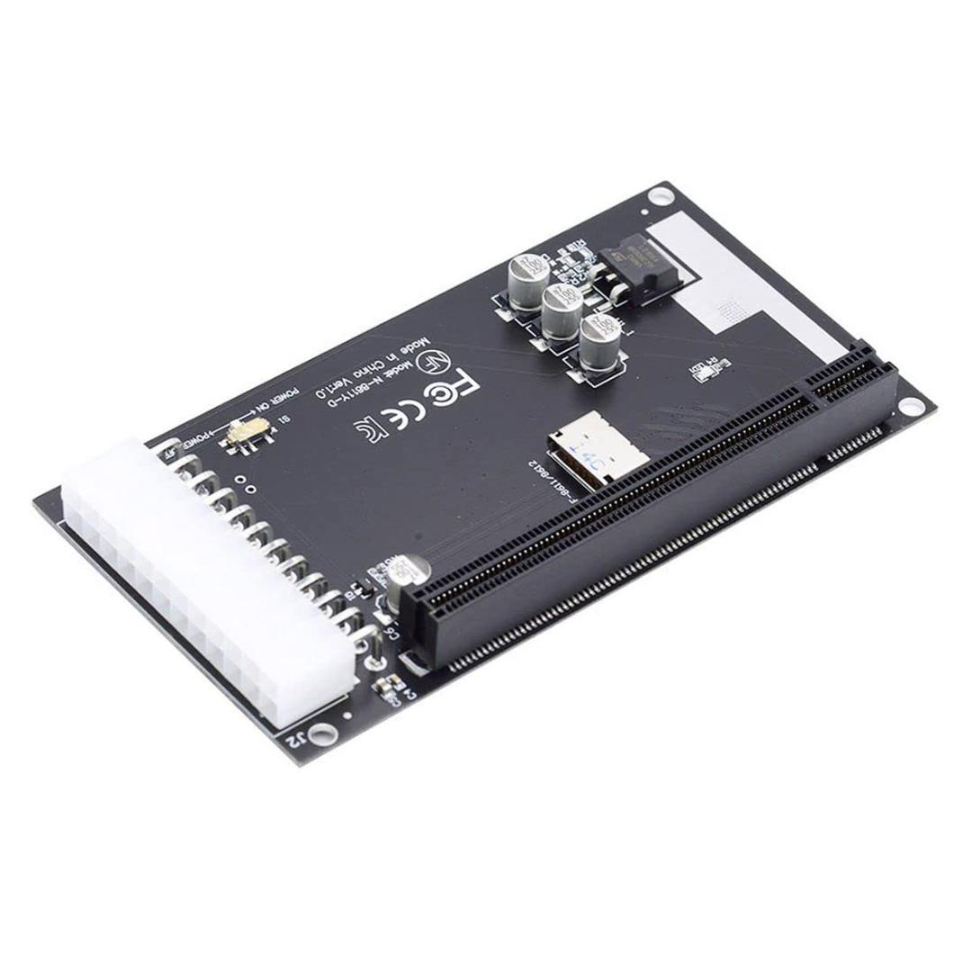 chenyang Oculink SFF-8611/8612 4i to PCI-E 16X PCI Express Expansion Card Adapter with ATX 24Pin Power for External Graphics Card & SSD