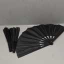 Fans for Line Dancing 3Pack Boots on The Ground Hand Fan Clack Clacking Large Folding Fans Big Handheld Clapping Snapping Cowboy Clacker Line Dance Popping Fan That Make Sounds pop (3pcs Black)