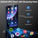 160GB Android MP3 Player with Bluetooth and WiFi, 4.5" Touchscreen MP4 Music Player with Spotify Kids, Amazon Music, YouTube, Pandora, Audible, Google Play, Speaker, Parental Control, Up to 1TB