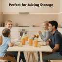 Ruckae 16oz 10 Pack Glass Juice Bottles with Dual Scale, Reusable Glass Bottles with Hole Lids and Straws Mason Jar for Juicing, Smoothies, Kombucha - Water Bottle for Fridge or Gym (Gold)