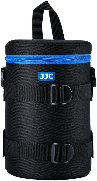 JJC Deluxe Lens Case Pouch Bag for Canon EF 70-200mm f4L IS II USM/EF 28-300mm f3.5-5.6 L IS USM, for Nikon AF-S 70-200mm f4G ED VR/AF-Nikkor 80-200mm f2.8D ED & More Lenses below 4.3" x 7.4"(D x L)