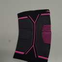 Kunto Fitness Elbow Brace Compression Support Sleeve (Shipped From USA) for Tendonitis, Tennis Elbow, Golf Elbow Treatment - Reduce Joint Pain During Any Activity! (Medium, Pink)