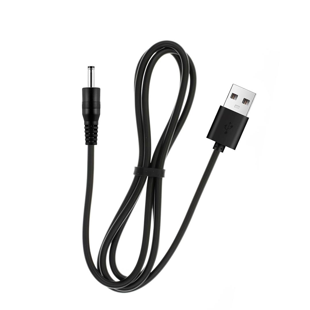 Charger Cord Replacement for Bitvae D2/R1/R2/S2 Electric Toothbrush, Compatible with Fairywill, Vekkia, Mornwell & More, Black