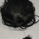 Short Wavy Black Bob Wig for Women Synthetic Heat Resistant Side Part Halloween Cosplay Wig