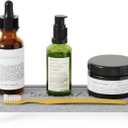 SpaceAid DryingNeat Sink Organizer, Instant Dry Sink Caddy Organizers, Kitchen Sponge Soap Holder Dispenser, Countertop Fast Drying Rack (Bamboo Feet, Gray)