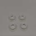 21mm Flange Inserts for 24mm Flange/Shield, Compatible with Momcozy/MOMMED/Spectra Breast Pumps, Pump Parts Replace (4PCS 21mm)