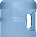 Brio 5 Gallon Plastic Crown Cap Reusable Water Bottle Container