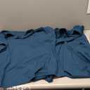 VIAOLI Scrubs for Women - V-Neck Top & Cargo Pants Uniform Womens Medical Scrubs Set for Nurses, Doctors (XX-Large, Caribbean Blue)